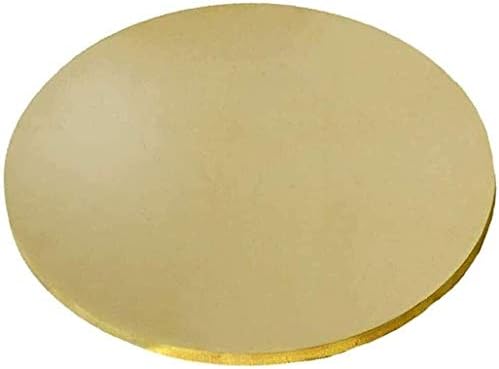 Sogudio Brass redonda placa de metal h62 tira de latão folha de cobre diâmetro de 50 mm/1,96 polegada