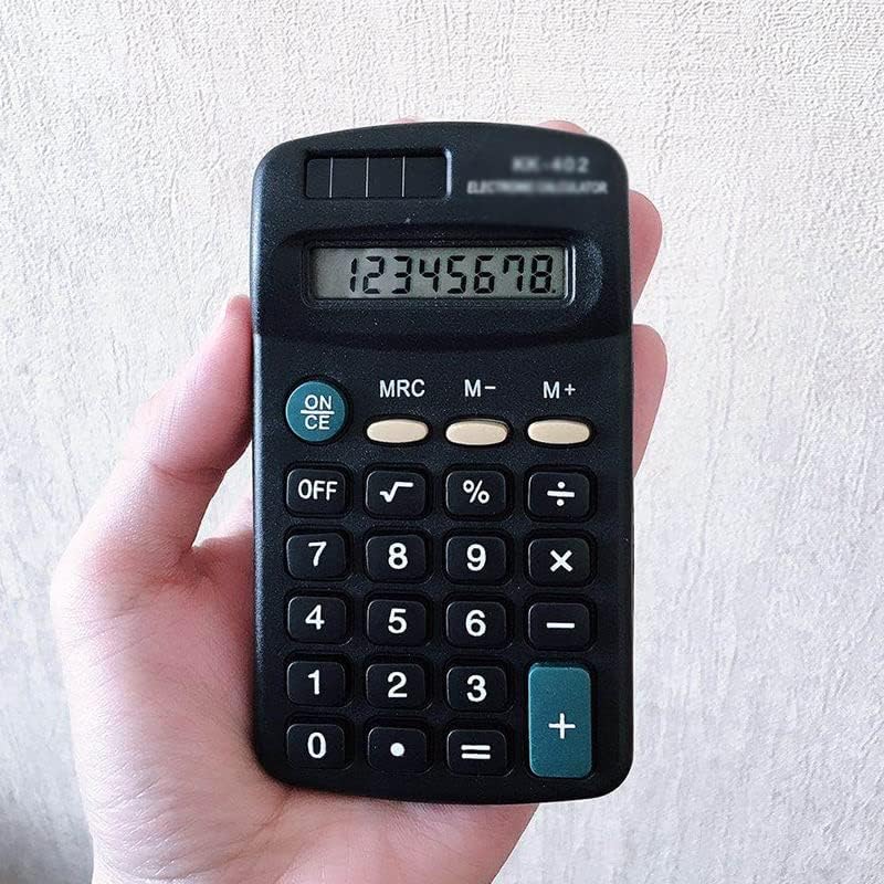 Calculadora portátil de 8 dígitos CuJux, ferramenta de contabilidade de negócios financeiros para escola de escritório