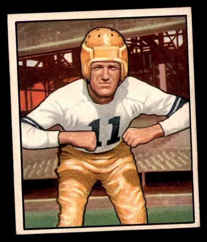 1950 Bowman 88 Howard Hartley Pittsburgh Steelers Ex/Mt Steelers Duke