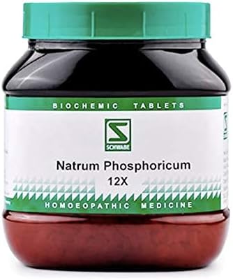 Dr. Willmar Schwabe Índia natrum phoshoricum comprimido bioquímico 12x