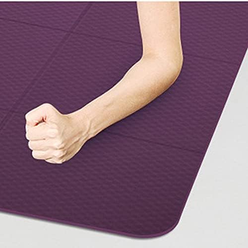 Ieaseyjd yoga tapetes de ioga dobrável MAT Anti-skid Sports portátil non slip home para exercícios de ginástica