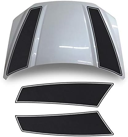 Front delineado capa listras de capa de vinil Decalpe de sobreposição compatível com e ajustes F -150
