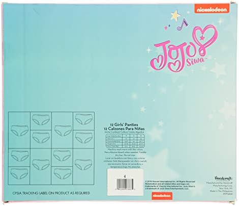 Nickelodeon Girls 'JoJo Siwa 12 dias Advent Rouphe para Unbox para diversão de férias, disponível nos tamanhos 4, 6 e 8