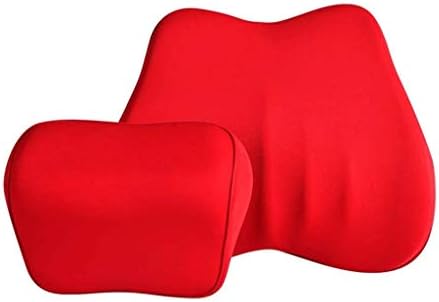Almofada de suporte lombar lombar lombar Wykdd, travesseiro de suporte lombar respirável, lavável, lavável e ergonômico