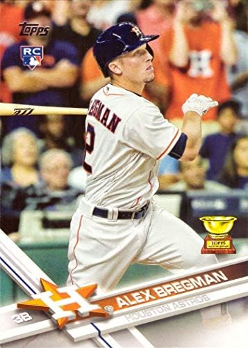 2017 Topps Baseball 341 Alex Bregman Rookie Card - 1º cartão de estreia oficial