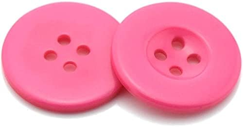 Kekeyang 20-100pcs Round Resin Tiny Buttons Ferramentas de costura Botão decorativa DIY para acessórios