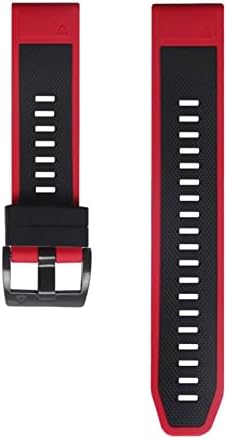 Bkuane 26 mm 22mm Watch Watch Band para Garmin Fenix ​​6x 6 Pro 5x 5 Plus 3 HR Enduro 935 Silicone EasyFit