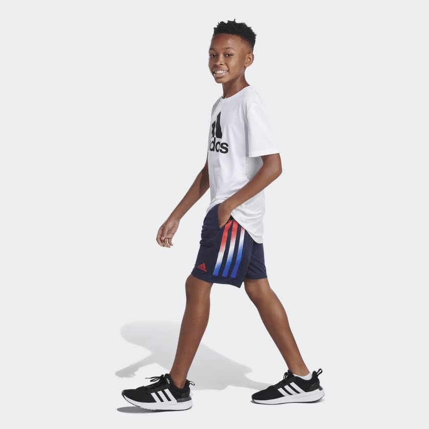 Adidas Boys 'Aeroready Elastic Waist Classic 3S Short