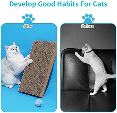 AGYM CAT RAÇAMENTO PACAS DE SLACTING 3PACHS, CAT Scratch Pad para gatos arranharem, Cat Scratch Pad