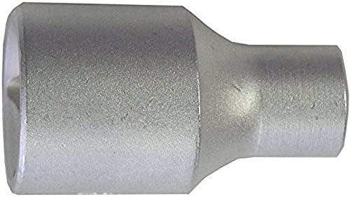 Connex Coxt570008 Inserção de chave de soquete do aço cromado-vanádio, prata, 1/2 -inch, 8 mm