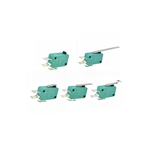 Interruptores micro limitados 1pcs 16a 250V/125V NO+NC+COM 6,3mm 3 pinos SPDT Micro-Switch Arc