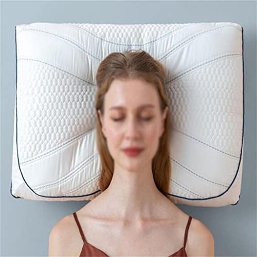 Algodão MJWDP travesseiro tridimensional, núcleo de travesseiro de algodão, núcleo de travesseiro, par de especialistas em sono