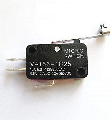 Interruptores Industriais Gruni 5pcs interruptor de limite de traço microwitch V-151-1C25 V-152-1C25 V-153-1C25