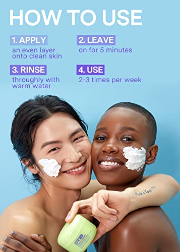 Máscara de lavagem de tratamento de poros otzi - terapia de massa | Hidrata e acalma a pele