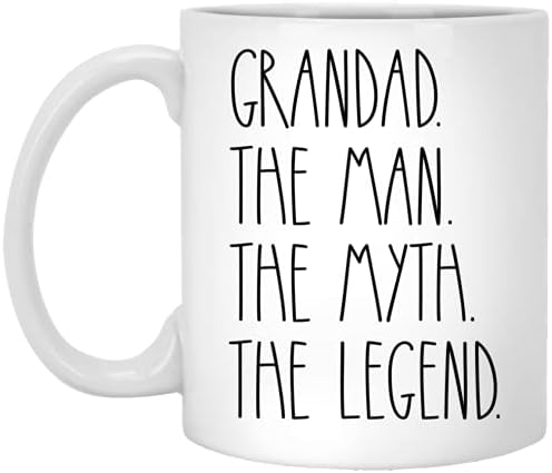 Garoad The Man the Myth the Legend Coffee Caneca - GaroD Presentes de caneca de Natal - Presente de aniversário