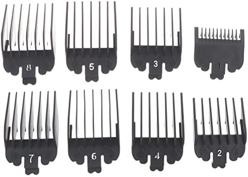 Guia do clipper de cabelo universal, 10 PCS Guia de pente de limite de cabelo profissional para aparadores