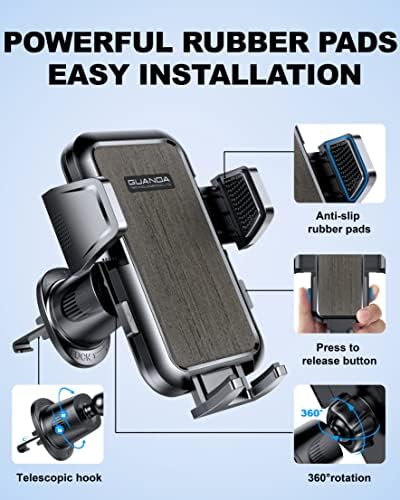 Guanda Technologies co., Ltd. Montagem do telefone para carro, suporte para celular para pára -brisa