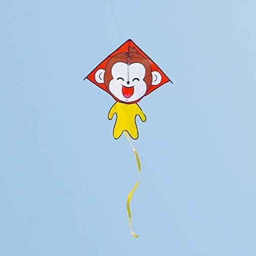 Besra fofa macinha pipa única linha fácil de voar kite de diamante de nylon com alça e cordas para crianças