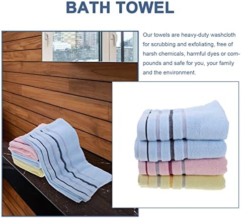 Moldura de toalhas de banho com toalhas de banho de banheira