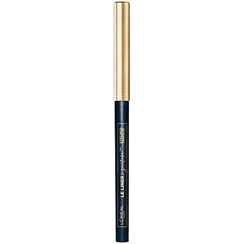L'Oreal Paris Makeup Le Liner Signature Mechanical Eyeliner, Easy-Glide, Smudge Resistant, cor em negrito,
