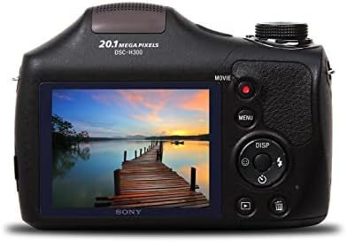 Câmera digital DSC-H300/B Sony Black com 20,1 megapixels