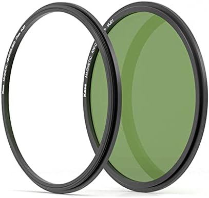 Kase 95mm Wolverine Magnetic CPL Filtro com anel adaptador de lente de 95 mm para lente da câmera, vidro
