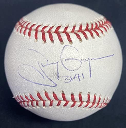 Tony Gwynn 3.141 JSA de beisebol assinado - bolas de beisebol autografadas