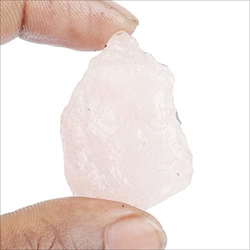 GemHub 96.6 Ct. Pedra de cura de cura de quartzo de rosa natural Cryal