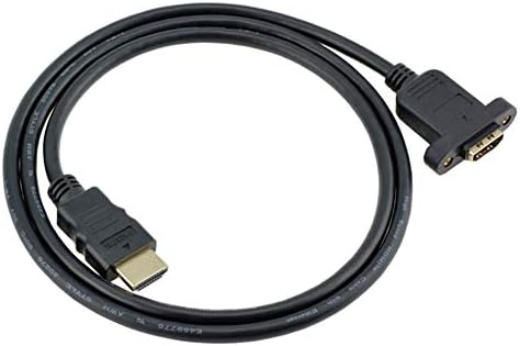 Cabo Bluwee HDMI Cabo de alta velocidade HDMI Male para fêmea Extensor HDMI de Extensão de Extensão C/Porca de