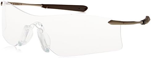 Equipes T4110AF óculos de segurança de rubicon limpo, lente anti-capa, 1 par
