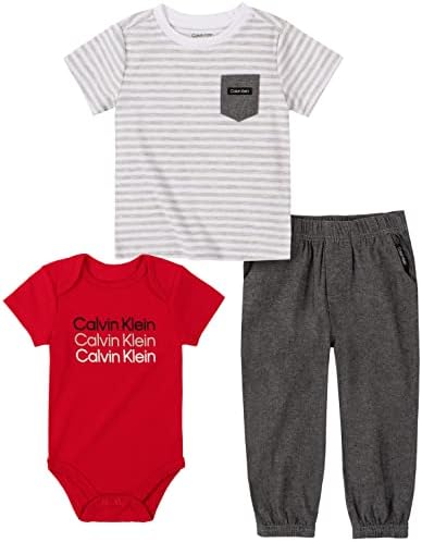 Calvin Klein Baby-Boys 3 peças
