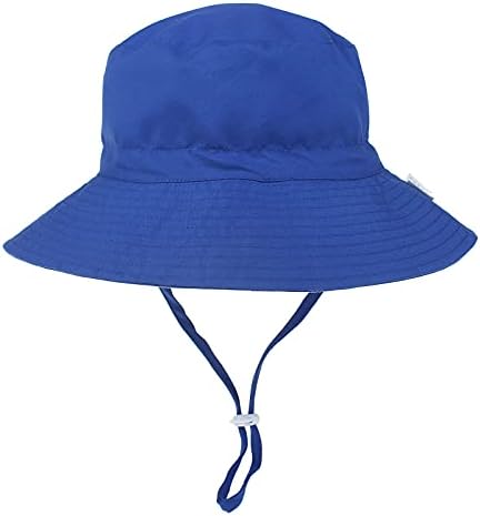 Baby Sun Hat Kids Summer UPF 50+ Sun Protection Hat Beach Brim Hat Hat Hat Bucket para criança criança
