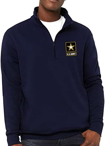 Compre camisas legais do exército dos EUA 1/4 de moletom zip - sem capuz