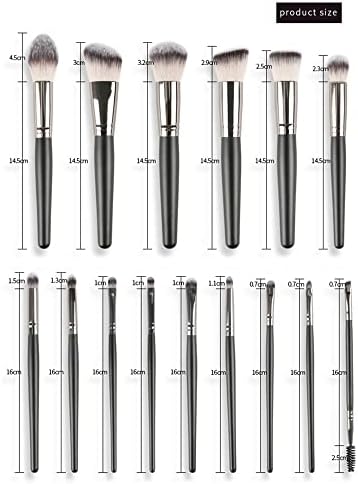 LLly Makeup Brush Makeup Brush Conjunto 15Pieces compõem as ferramentas de kits definidos