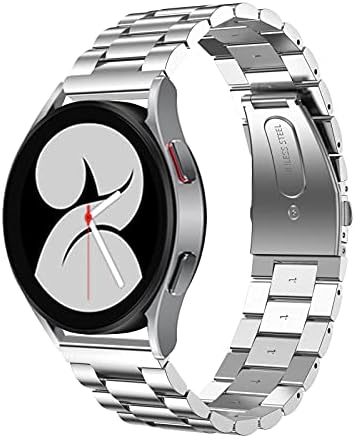 Para Galaxy Watch4/Galaxy Watch4 Classic Smart Warch Luxo Luxo Stap Strap Metal Pulsent AR0