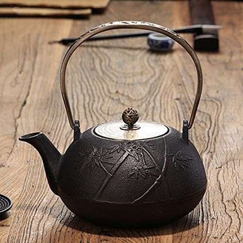 Chaleira de chá de ferro bel topot japonês panela de ferro do sul de ferro de ferro com panela de ferro