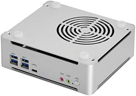 Hunsn 4K Mini PC, computador de mesa, servidor, Intel 6 núcleos i7 8750H, BM21, DP, HDMI, 6 x USB3.0, Tipo-C,