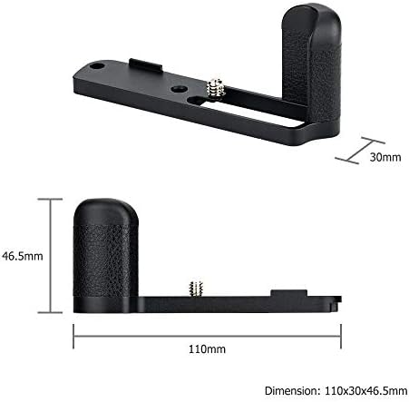 Suporte de alcance de mão de metal dedicado para Sony RX100 VII RX100M7 Anti-deslizamento, sem bloqueio para o