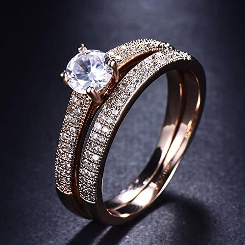 Ringos de moissanita para anéis de casal para mulheres com diamantes para mulheres jóias de moda Acessórios populares Annings-02225