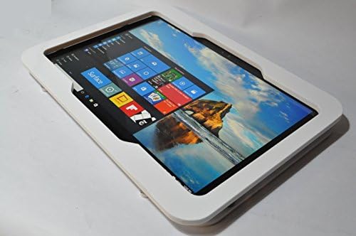 Tabcare compatível MS Surface Pro 3 Acrílico branco Stand para exibição de loja, exibição, quiosque,