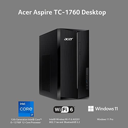 Acer Aspire TC-1760-UA93 Desktop | Intel Core i7-12700F 12-CORE | Nvidia geForce GTX 1660 Super e