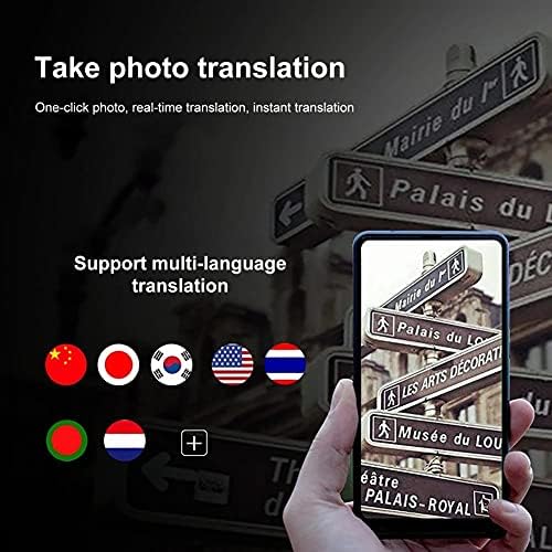 Xxxdxdp bluetooth 5.0 Recarregável conexão rápida Mini portátil Voz Multi-Language Translator para reunião de negócios no exterior