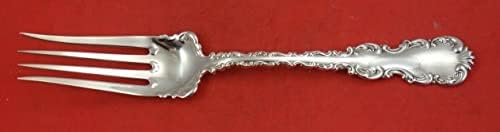 Louis XV por Whiting Gorham Sterling Silver Cold Meat Fork Fancy ombro 9