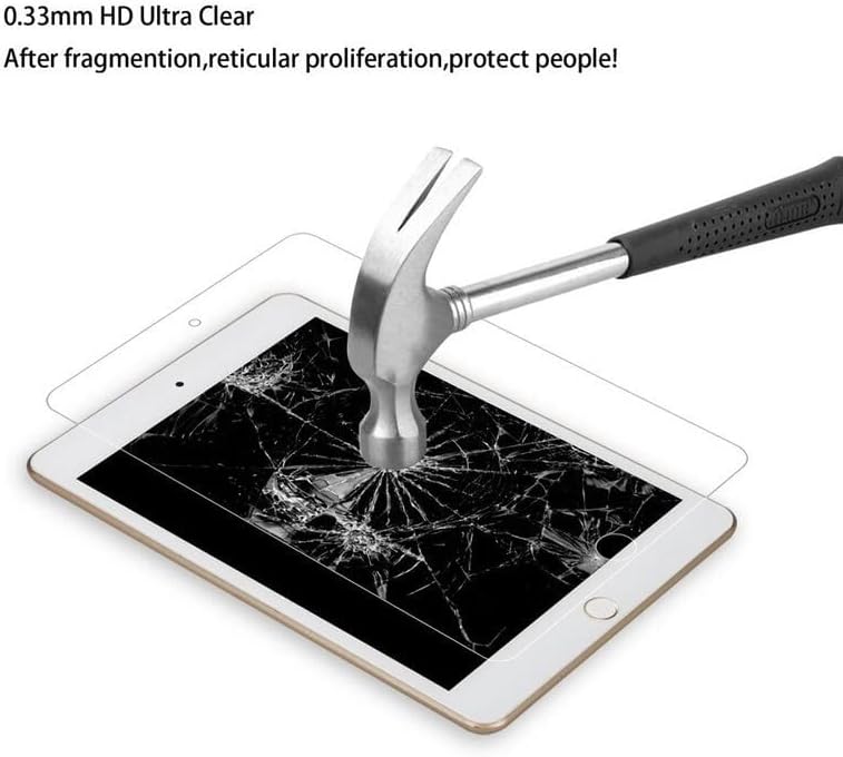 2PCS Tablet Tlemed Screen Protector Case para Huawei MateBook e Go Go 12,35 polegadas