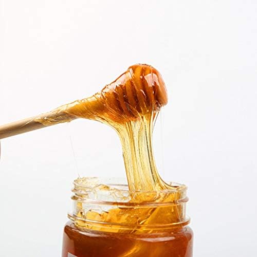 Bastão de mel de mel 30pcs pancadas de madeira de mel de madeira, mel de mel e xaropes de malhas,