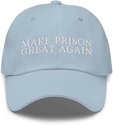Faça a prisão ótima de novo, chapéu - reforma engraçada da prisão bordada boné