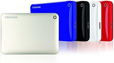 Toshiba Canvio Connect II 500 GB de disco rígido externo portátil 2,5 polegadas USB 3.0 - branco - HDTC805EW3AA
