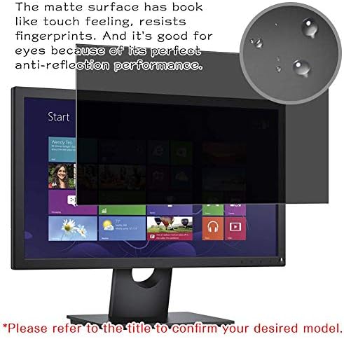 Protetor de tela de privacidade Synvy, compatível com a Sony 32 TV LCD Viera KJ-32W500C / KJ-32W500E Anti-Spy