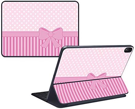 MightySkins Skin Compatível com o teclado Apple iPad Pro Smart 12.9 - Pink Presente - Protetivo, Durável e Exclusivo Tampa de Vinil Decalel - Fácil de aplicar, Remover - Feito nos EUA