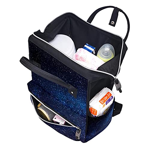 Estrelas Sacos de fraldas Backpack Mummy Backpack de grande capacidade Bolsa de enfermagem Bolsa de